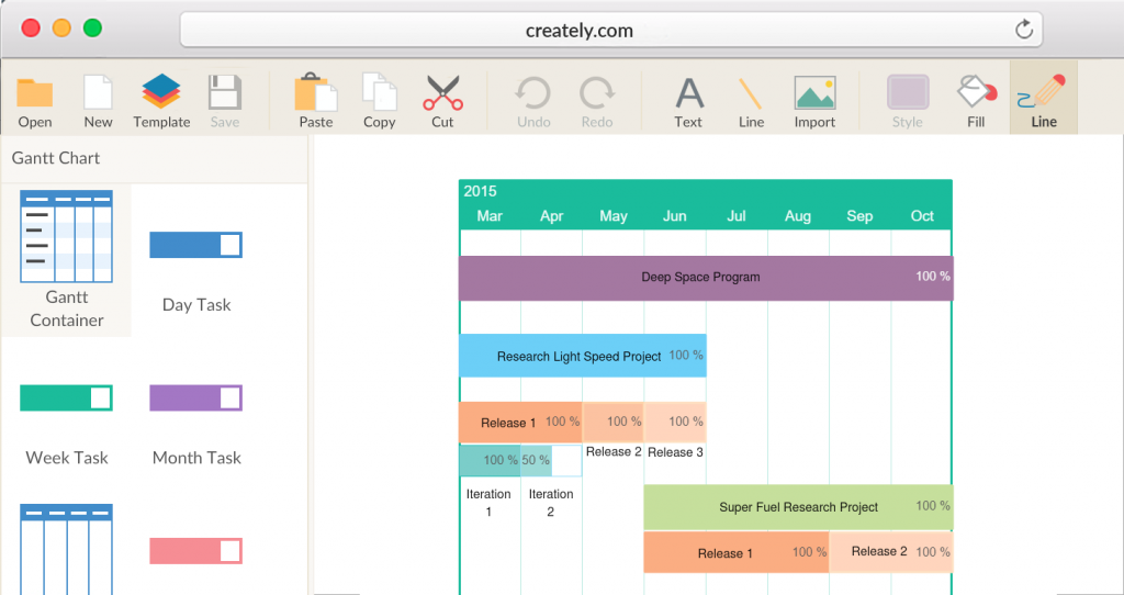 online project schedule maker
